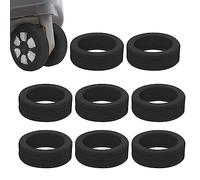 Luggage Compartment Wheel Sleeve, 41.5g Cover Carry Luggage Wheels Cover, Luggage Accessories Wheel Cover for Women Men, Most Luggage, Luggage Accessories, Reduce Noise
