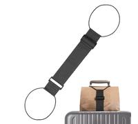 Luggage Connector Straps - Adjustable Anti-Theft Extender Rainbow Design - Luggage Strap | for Carry-On Duffle Trolley Purse Motorcycle Travel Backpack