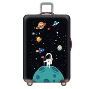Luggage Cover For 18-32 Inch,3d Print Suitcase Cover,Baggage Protector,Design Elastic Travel Accessories,Anti Scratches Dust Travel Bag Case Funny Cute For Kid,Boy,Teen (Starry Sky,L(25-28inch))