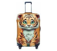 Luggage Cover for Travel Elastic Suitcase Cover Year of the tiger funny tiger Luggage Covers Fashion Suitcase Protector Thickened Baggage Cover Dustproof Suitcase Sleeve Fits 18-32 Inch Luggage,