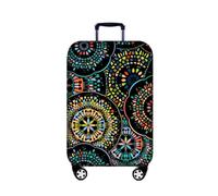 Luggage Cover Mandala Bohemian Print Stretch Fabric Suitcase Protector Baggage Thickened Dustproof Case Cover for 18-32 Inch Suitcase Case Travel Accessories (Multicolour 4,XL: Fits 29-32 Inch)