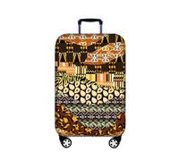 Luggage Cover Mandala Bohemian Print Stretch Fabric Suitcase Protector Baggage Thickened Dustproof Case Cover for 18-32 Inch Suitcase Case Travel Accessories (Multicolour 3,M: Fits 22-24 Inch)