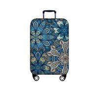 Luggage Cover Mandala Bohemian Print Stretch Fabric Suitcase Protector Baggage Thickened Dustproof Case Cover for 18-32 Inch Suitcase Case Travel Accessories (Multicolour 2,XL: Fits 29-32 Inch)