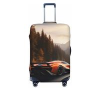 Luggage Cover People in Love Elastic Suitcase Cover Anti-Scratch Travel Suitcase Protector Washable Dustproof Baggage Covers Fit Luggages