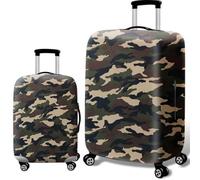 Luggage Covers Protector Travel Trolley Case Suitcase Protective Cover Stretch Dust Covers for Travel Accessories Luggage Supplies,Camouflage Graffiti Planet Prints (Pattern 5,L (26-28 inch))