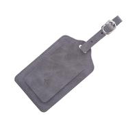 Luggage Discs - Luggage Tags | PU Leather Anti-Lost Travel Tags for Suitcases with Humanised Hole Design Funny Kear-resistant Labels Hand Bag Travel Case for Flight Cruise Business