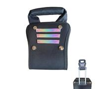 Luggage Handle Extender 7.5-Inch Soft Grip Extension Strap, Ideal for Travelers Above Average Height and Your Short & Wide Luggage Handle