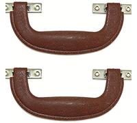 Luggage Handle Leather Retro Durable Suitcase Handle Replacement DIY Handbag Cosmetic Case Handle Grip for Home,Brown Nice Processed