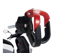Luggage Hanger for Motorcycle - Universal Fit Rear Carrier Hook, Metal Cargo Holder, Bike Bag Support Rack, Load Fixing | Hanger for Attaching and Stabilizing Bags On Motorcycles During Transport Use