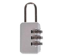 Luggage Locks Combination Padlock 4 Digit Password Code Number Copper Lock(Silver)