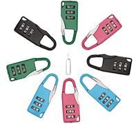 Luggage Locks,Padlock, Combination PadLuggage Code Security Padfor School Locker Gym Outdoor Shed Hasp Cabinet Gate(Black)