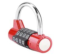 Luggage Locks,Padlock, Door Password Lock,4 Dial Digit Code Combination PadSecurity for Gym, School, Employee Locker Travel Suitcase