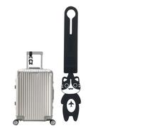 Luggage Name Tag | Suitcase Travel Tag, Cute Cat Design with Identification Lanyard Name Keychain for Airport School Business Beach Camping Sports Gym Cruise Work