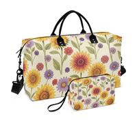Luggage Organizer Set 2 Piecing Quilted Mesh Pocket Practical Business Trip Bouquet Mixed