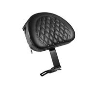 Luggage Rack Back Cushion Black Driver Backrest Motorcycle Adjustable Rider With Pocket For Fa&tboy For Heritage For Softail 2007-2017