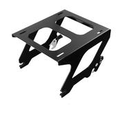 Luggage Rack Bracket For Softail FLSL FLDE FXBB Street Bob Heritage Classic For Deluxe Slim 2018-2024 Detachable Solo Luggage Mounting Rack Motorcycle Rear Cargo Carrier(Black)