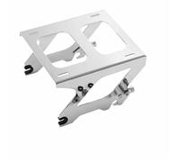 Luggage Rack Bracket For Softail FLSL FLDE FXBB Street Bob Heritage Classic For Deluxe Slim 2018-2024 Detachable Solo Luggage Mounting Rack Motorcycle Rear Cargo Carrier(Chrome)