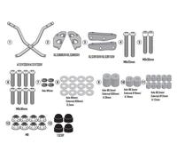 Luggage rack brackets kit, GIVI 4131fz for Monokey/Monolock, Kawasaki Z650 RS