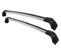 luggage rack For KIA For Carnival For Sedona (YP) MPV 2014-2020 Alloy Side Bars Cross Rails Roof Rack Luggage Carrier(Sliver Black)