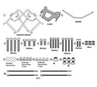 Givi Royal Enfield Himalayan 21 Saddlebags Fitting Silver