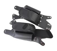 Luggage Rack Motorcycle Black Pair Saddlebag Guard Crash Bar Bag Water Bottle Holder For Touring All Models Motorcycle Rear Rack