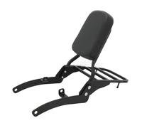 Luggage Rack Motorcycle Detachable Passenger Rear Backrest Sissy Bar With Luggage Rack For Virago XV535 XV400 XV 400 535 All Years Luggage Carrier(Black)