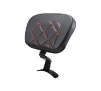Luggage Rack Pad Fit For Harley Touring Ultra Limited Road King FLHR FLHX 2009-2023 Front Driver Rider Backrest Pad Motorcycle Motorcycle Passenger Sissy Bar(Red)