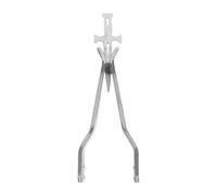 Luggage Rack Pad Motorcycle Passenger Sissy Bar Motorcycle Sissy Bar Backrest Passenger Fit For Harley Dyna street Bob breakout LOW Rider Accessories(Chrome 600mm)