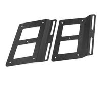 Luggage Rack Pair Motorcycle Black Universal Saddle Bags Mount Support Guards Side Bag Brackets For Kawasaki Motorcycle Rear Rack