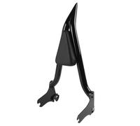 Luggage Rack Set Motorcycle Chrome 22'' Backrest Rear Passenger Sissy Bar FIT For Harley Touring Road King Street 1997-2008 Passenger Backrest Support(Black)