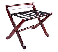 Luggage Rack - Suitcase Stand, Casual Home Luggage Rack With Shelf, Hotel Room Foldable Solid Wooden Suitcase Holder, Home Bedroom Suitcase Travel Chest Storage Stand, 80X47X66CM (Size : 1pcs)