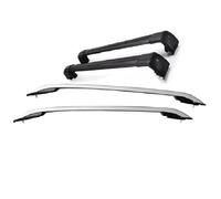 Luggage Racks For VW For Amarok 2023 2024 4Pcs Aluminium Top Side Rail Bar Roof Rail Rack Crossbars Cross Bar