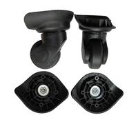 Luggage Replacement Wheel 2 Pcs Universal Suitcase Wheel for Travel Case Suitcase Swivel Caster Spinner Rolling Wheels Single Roller Wheels for Luggage Bags Trolley Case