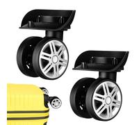 Luggage Replacement Wheels - 2-Piece 360 Degree Swivel Spinner | Universal Replacement Replacement An Elegant, Fashionable Luggage Wheel For Duffle Suitcase Trunk Traveling Business Vacation School