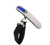 Luggage Scale, 2pcs 50kg 10g Portable LCD Digital Scale Electronic Luggage Suitcase Scale Weigh Balance Travel Hand Hanging Belt Scale