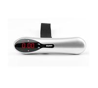 Luggage Scale: Designed for Airline and Train Luggage, Supports Up to 50 kg(Silver)