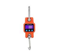Luggage Scale, Electronic Scale 300kg/50g Rechargeable Hanging Hook Scales Digital Bluetooth Stainless Steel Weight Balance(Orange Bluetooth)