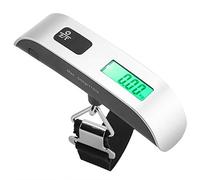 Luggage Scale, Mini LCD Digital Electronic Suitcase Scale Hanging Scales Support Max. Load 50Kg Portable Luggage Weight Scale for Travel.