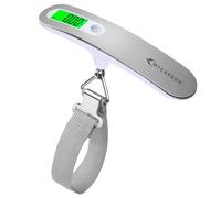 Luggage Scale MYCARBON Portable Digital Scale Electronic Suitcase Scale Hanging Scales Luggage Weighing Scale 110 Pound / 50 Killogram Capacity With Backlit With Tare Function Lightweigh for Travel