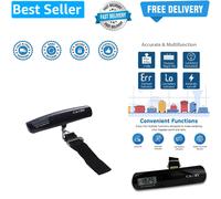 Luggage Scale Portable Digital Scale Suitcase Hanging Scales with Tare Functi...