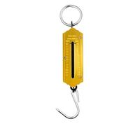 Luggage Scale Weight Spring Balance 12kg Measuring Scale Handheld Mechanical Suitcase Weighing Scales With Hanging Loop For Kitchen Commercial Shop And Fishing Use Measures Minimum 1lb Weight (1 Pc)