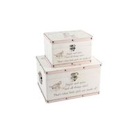 Luggage series - Set of 2 Boxes - "Little Girls" Petit Cheri Multi One Size