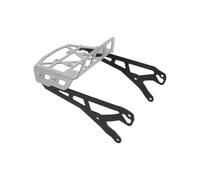 Luggage Shelf For MONKEY125 For Monkey 125 DAX125 DAX 125 2018-2024 Motorcycle Steel Black Front Rack Cargo Storage Carrier Holder Bracket(Silver and Black)