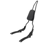 Luggage Sissy Cushion Motorcycle Backrest Pads For V-Star 650 400 For Custom 1996-2017 Rear Passenger Sissy Bar Seat Pad Motorbike Rear Backrest Rack(Black)