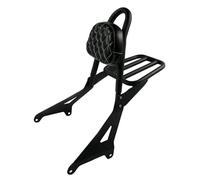 Luggage Sissy Cushion Motorcycle Sissy Bar Backrest For Stryker XVS1300 XVS 1300 All Years Passengers Luggage Rack Pad Motorbike Rear Backrest Rack(Set 1)