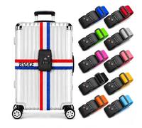 Luggage Straps Personalized with TSA Approved Lock