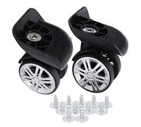 Luggage Suitcase Wheels,1 Pair A65 Luggage Replacement Wheels,Mute Swivel Suitcase Luggage,Mute Connected Wheels, Luggage Carrier Wheel for Replacement Luggage Wheels Wear Silent Draw bar Box