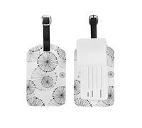 Luggage Tag Dandelion Suitcase Travel Baggage Tag Leather 1 Piece