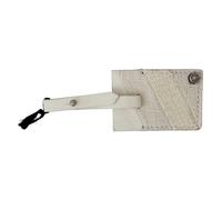 Luggage Tag Leather Patterned Keychain - unisex - Gianfranco Ferré - Keychains - Beige - ONE SIZE - Accessories ONE SIZE