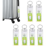 Luggage Tags for Cruise Ships Waterproof Thicken Steel Loops
